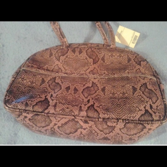 👛 Pink & Black Animal Handbag NWT 👛 - Picture 1 of 6